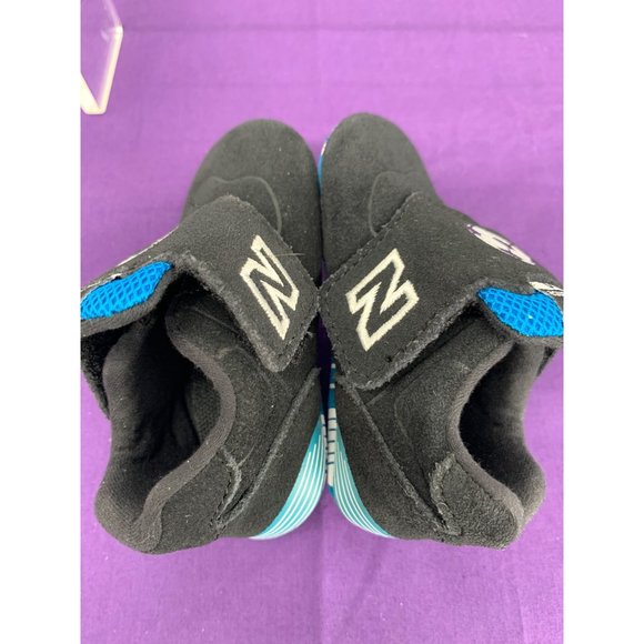 New Balance style 574 Culla US 2 Black Hook Loop inside out closure Newborn boy - Picture 7 of 10